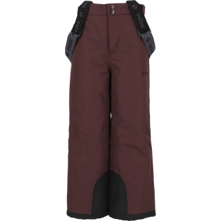 Zigzag Winter-Skihose Provo W-PRO 10.000 (wasserdicht, atmungsaktiv, Schneefang) braun Kinder